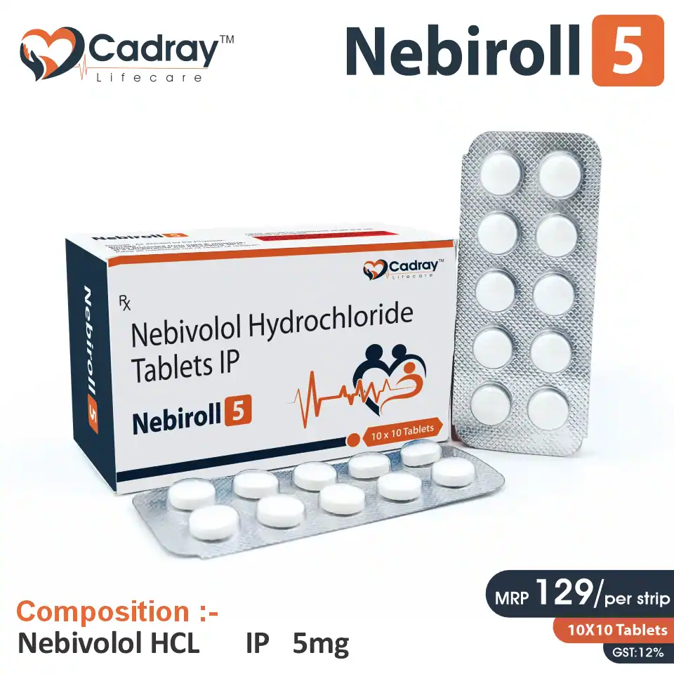 Nebivolol 5mg Tablet in PCD Pharma Franchise